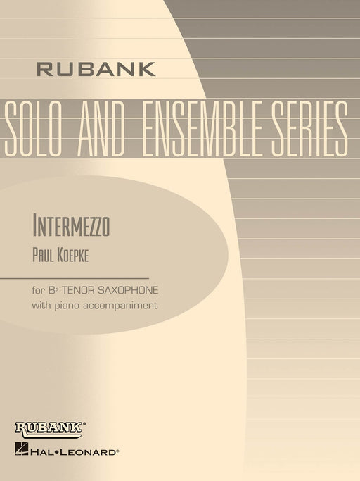 Intermezzo Tenor Saxophone Solo with Piano - Grade 3 間奏曲薩氏管 鋼琴 薩氏管 | 小雅音樂 Hsiaoya Music