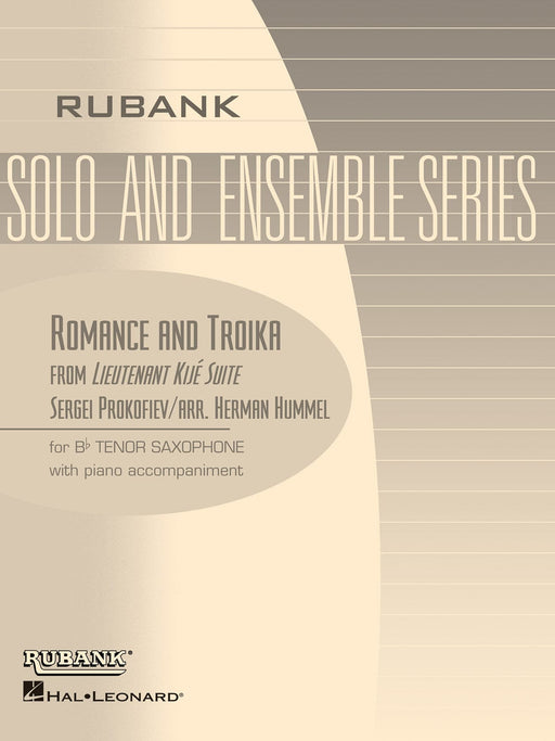 Romance and Troika (from Lieutenant Kijé) Tenor Saxophone Solo with Piano - Grade 3 浪漫曲 薩氏管 鋼琴 | 小雅音樂 Hsiaoya Music
