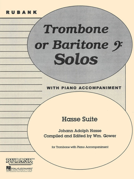 Hasse Suite Trombone Solo with Piano - Grade 4 哈賽 長號 鋼琴 | 小雅音樂 Hsiaoya Music