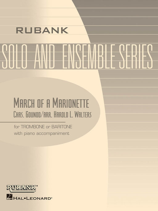 March of a Marionette Trombone/Baritone (B.C. or T.C.) with Piano - Grade 2.5 古諾 進行曲 鋼琴 長號 | 小雅音樂 Hsiaoya Music