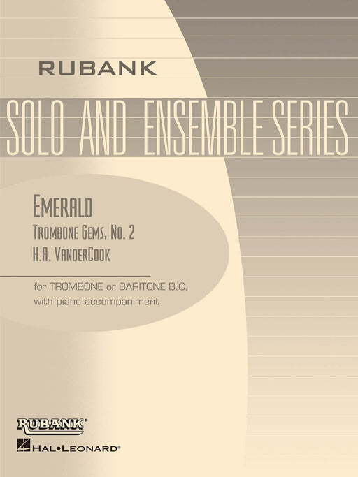 Emerald (Trombone Gems No. 2) Trombone (Baritone B.C.) Solo with Piano - Grade 1 長號 長號 鋼琴 長號 | 小雅音樂 Hsiaoya Music