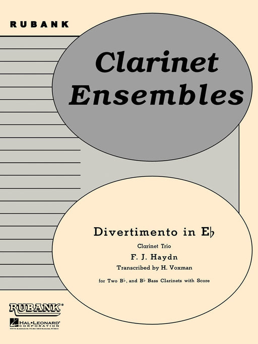 Divertimento in Eb Bb Clarinet Trio - Grade 4 三重奏 嬉遊曲 豎笛 | 小雅音樂 Hsiaoya Music