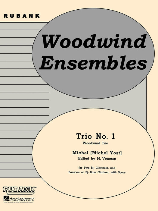 Trio No. 1 Woodwind Trio - Grade 4 木管三重奏 | 小雅音樂 Hsiaoya Music