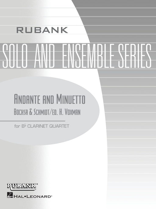 Andante and Minuetto Clarinet Quartet - Grade 2.5 行板 四重奏 豎笛 | 小雅音樂 Hsiaoya Music