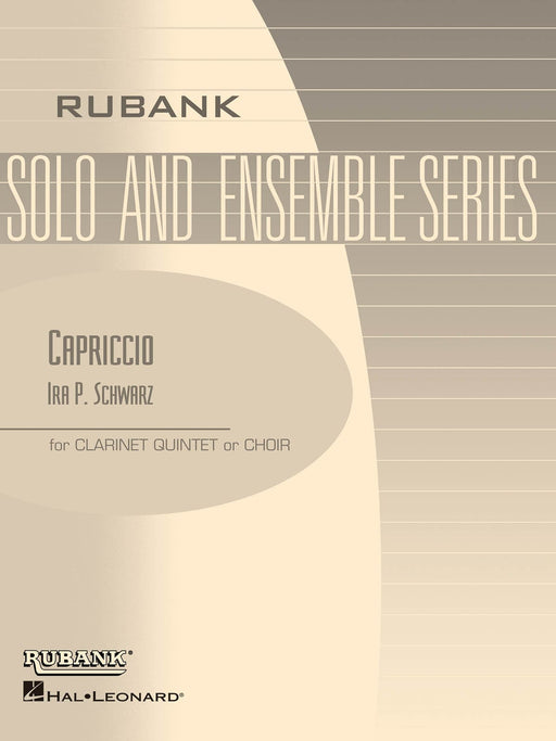 Capriccio Clarinet Quintet or Choir - Grade 4 隨想曲五重奏合唱團 豎笛 | 小雅音樂 Hsiaoya Music