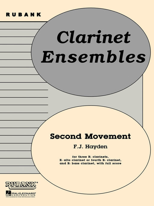 Second Movement from Symphony No. 100 (Military) Clarinet Quintet or Choir - Grade 3 樂章交響曲 五重奏合唱團 豎笛 | 小雅音樂 Hsiaoya Music