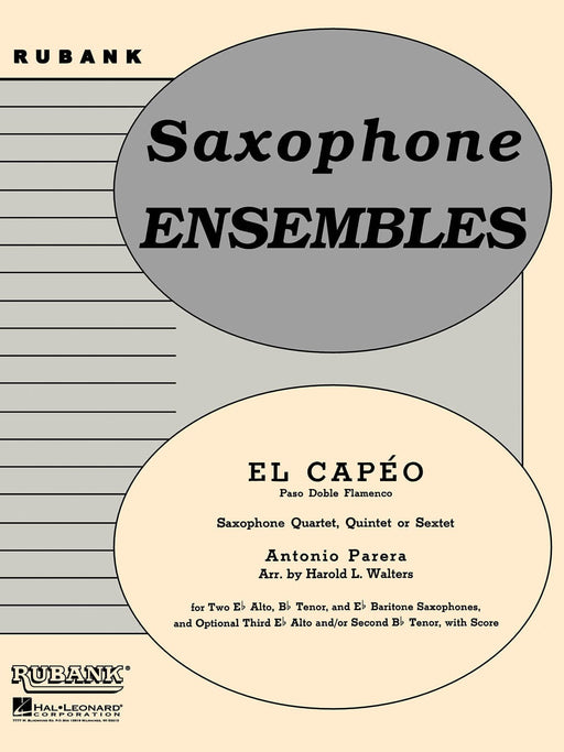 El Capeo (Paso Doble Flamenco) Flexible Saxophone Ensemble - Grade 3 薩氏管 薩氏管重奏 | 小雅音樂 Hsiaoya Music