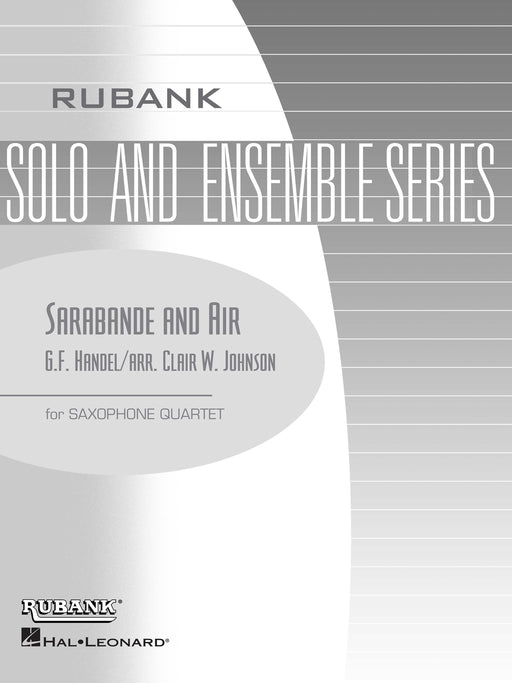 Sarabande and Air Saxophone Quartet - Grade 3 韓德爾 薩拉班德 薩氏管重奏 | 小雅音樂 Hsiaoya Music