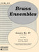 Sonata No. 27 (from Hora Decima) Brass Quintet - Grade 2 奏鳴曲 五重奏 銅管五重奏 | 小雅音樂 Hsiaoya Music