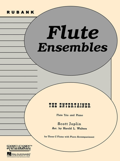 The Entertainer Flute Trio with Piano - Grade 3 喬普林 長笛 鋼琴 雙長笛以上 | 小雅音樂 Hsiaoya Music