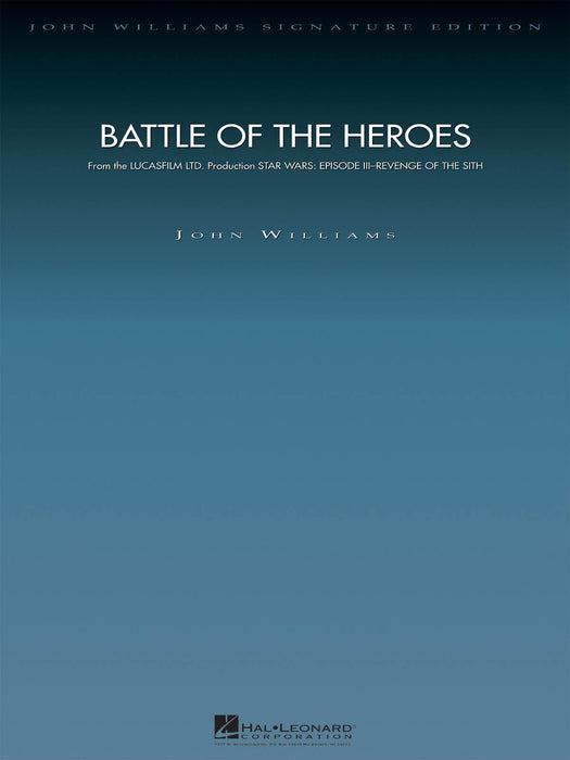 Battle of the Heroes (from Star Wars Episode III: Revenge of the Sith) Score and Parts | 小雅音樂 Hsiaoya Music