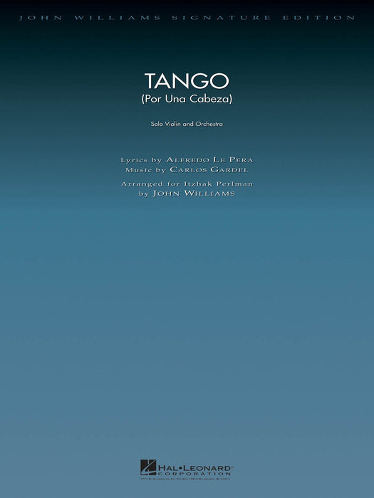 Tango (Por Una Cabeza) Violin and Orchestra Score and Parts 探戈 小提琴 管弦樂團 | 小雅音樂 Hsiaoya Music