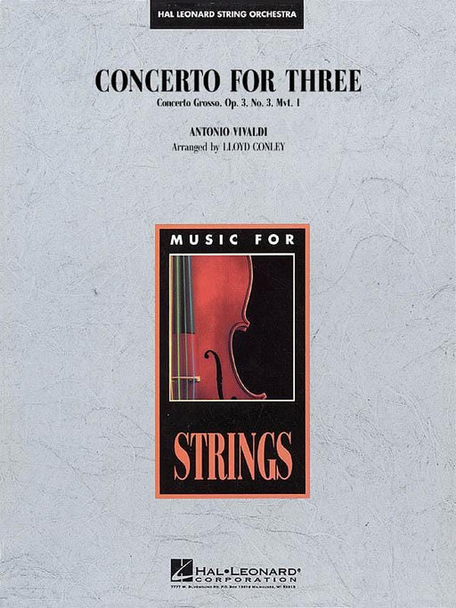 Concerto for Three (Mvt. 1 of Concerto Grosso, Op.3, No.3) 韋瓦第 協奏曲 大協奏曲 | 小雅音樂 Hsiaoya Music