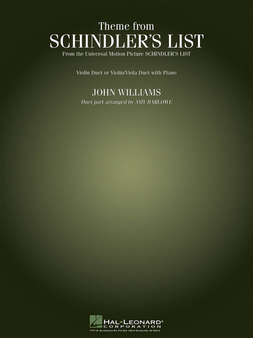 Theme from Schindler's List Violin Duet (or Violin/Viola Duet) with Piano 主題 小提琴 二重奏 小提琴 中提琴 二重奏 鋼琴 | 小雅音樂 Hsiaoya Music