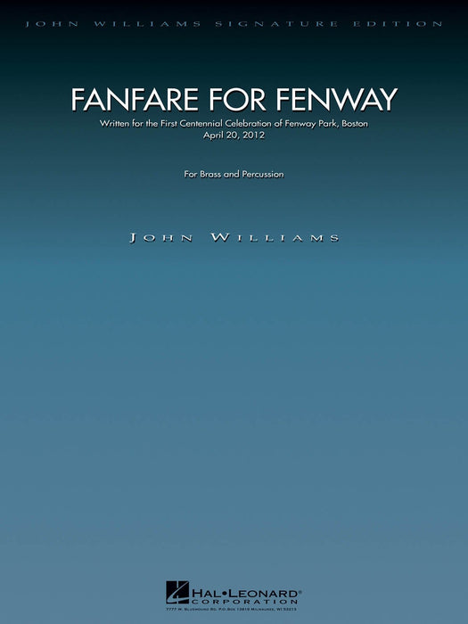 Fanfare for Fenway Full Score 號曲 大總譜 | 小雅音樂 Hsiaoya Music