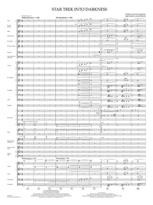 Star Trek Into Darkness Score and Parts | 小雅音樂 Hsiaoya Music