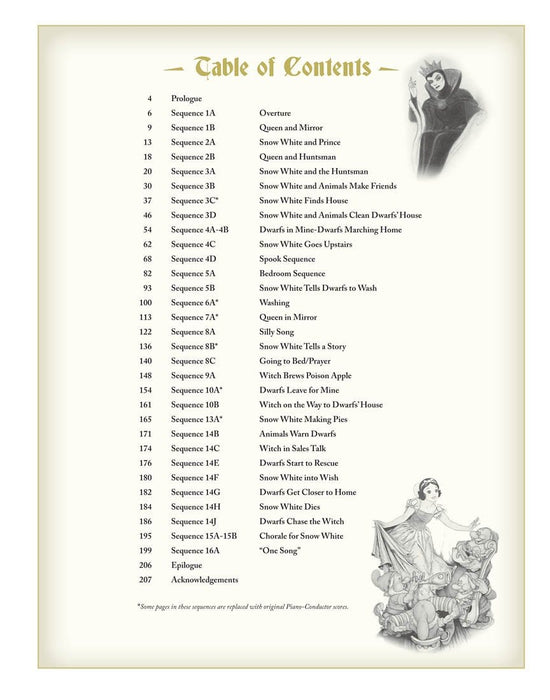 Walt Disney's Snow White and the Seven Dwarfs Master Score | 小雅音樂 Hsiaoya Music