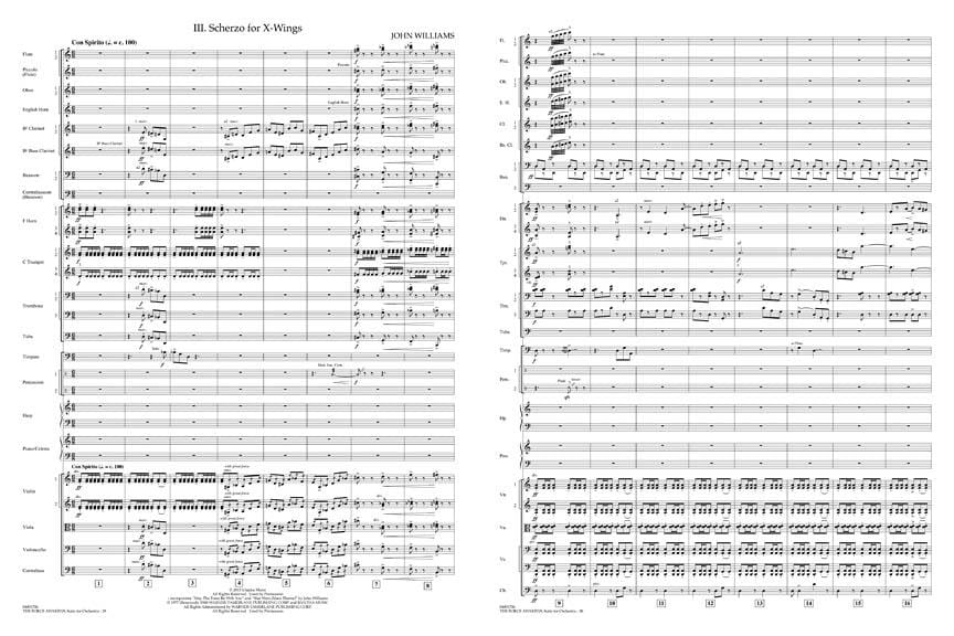 Star Wars: The Force Awakens (Suite for Orchestra) Score and Parts 組曲 管弦樂團 | 小雅音樂 Hsiaoya Music