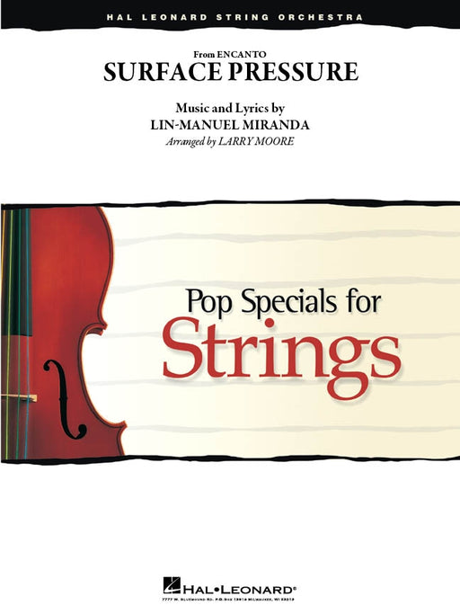 Surface Pressure (from Encanto) Pop Specials for Strings - Grade 3-4 弦樂團 流行音樂 弦樂 套譜 | 小雅音樂 Hsiaoya Music