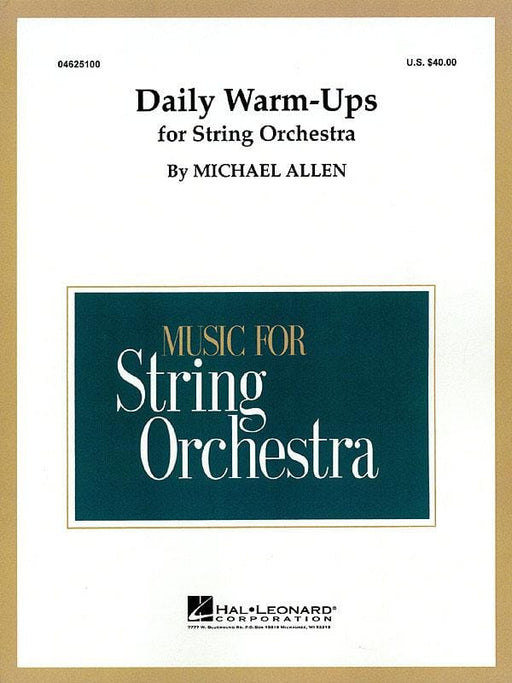 Daily Warm-Ups for String Orchestra 弦樂團 | 小雅音樂 Hsiaoya Music
