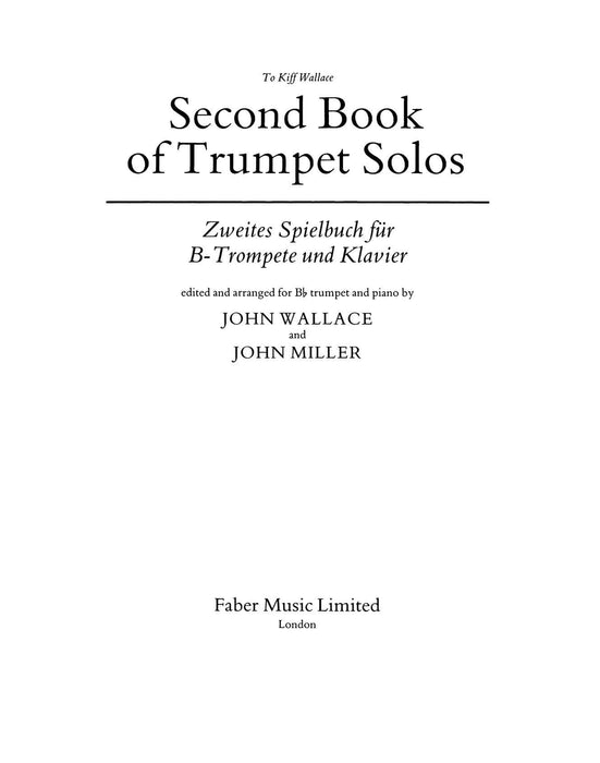 Second Book Of Trumpet Solos 小號 獨奏 | 小雅音樂 Hsiaoya Music