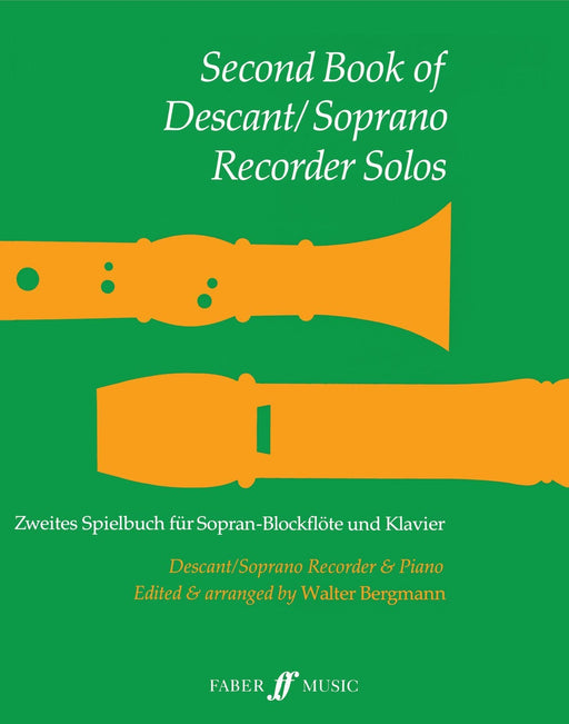 Second Book Of Descant/Soprano Recorder Solos 獨奏 | 小雅音樂 Hsiaoya Music