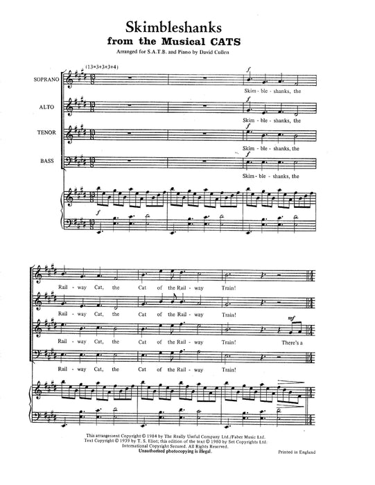 Skimbleshanks | 小雅音樂 Hsiaoya Music