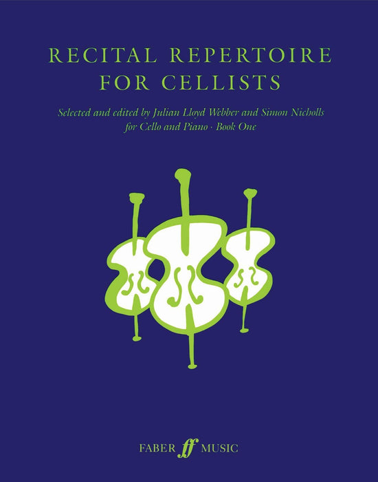 Recital Repertoire for Cellists Book 1 | 小雅音樂 Hsiaoya Music