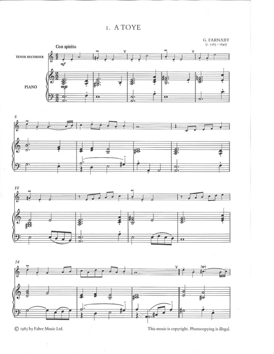 Tenor Recorder Solos 獨奏 | 小雅音樂 Hsiaoya Music