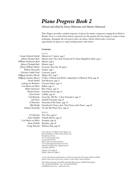Piano Progress Book 2 鋼琴 | 小雅音樂 Hsiaoya Music