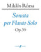 Sonata per Flauto Solo Op.39 奏鳴曲 獨奏 | 小雅音樂 Hsiaoya Music