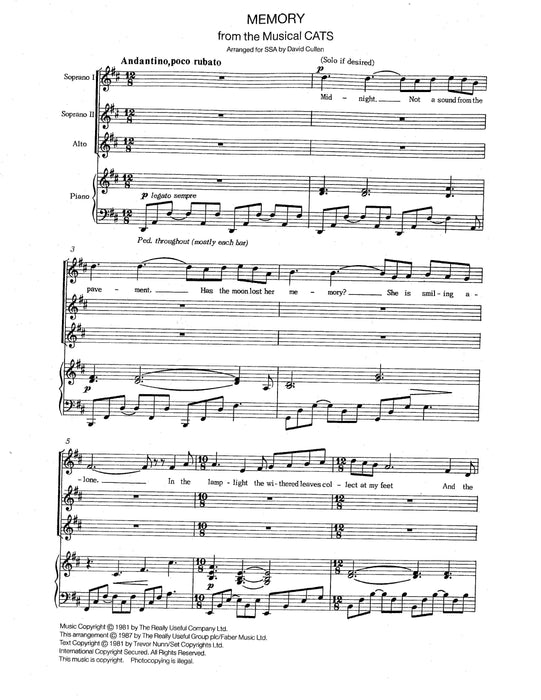 Memory | 小雅音樂 Hsiaoya Music