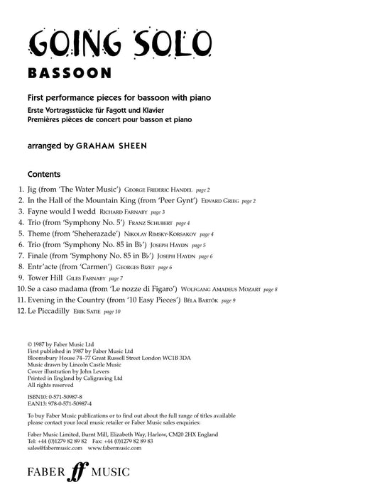 Going Solo (Bassoon) 獨奏 低音管 | 小雅音樂 Hsiaoya Music