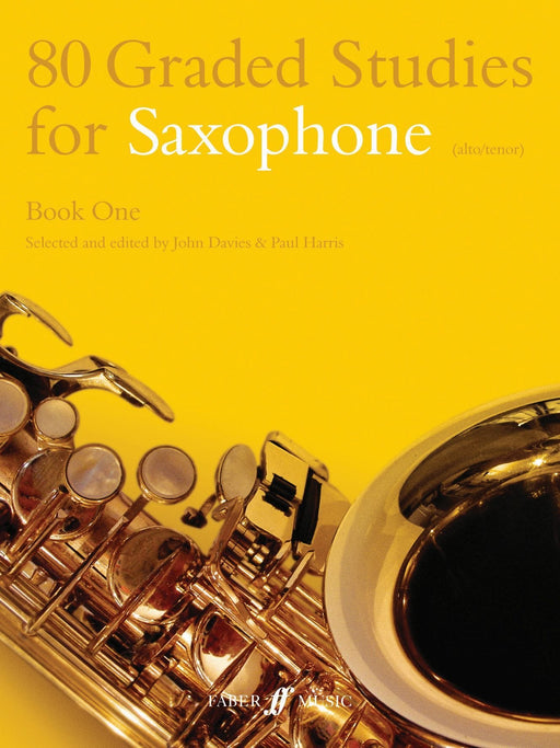 80 Graded Studies for Saxophone Book One 薩氏管 | 小雅音樂 Hsiaoya Music