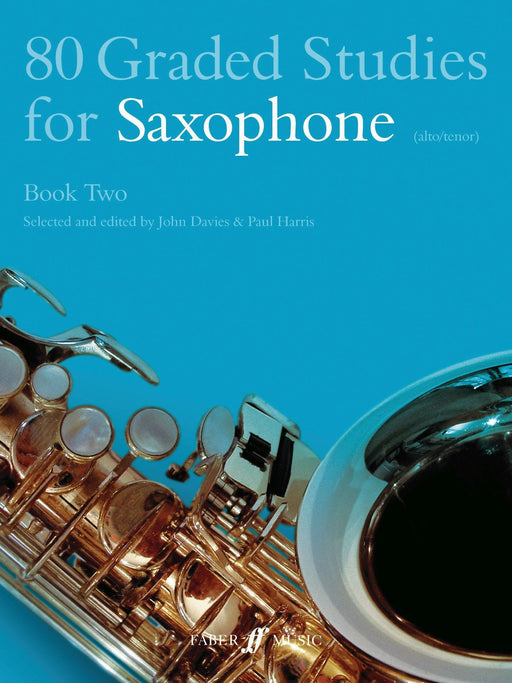 80 Graded Studies for Saxophone Book Two 薩氏管 | 小雅音樂 Hsiaoya Music