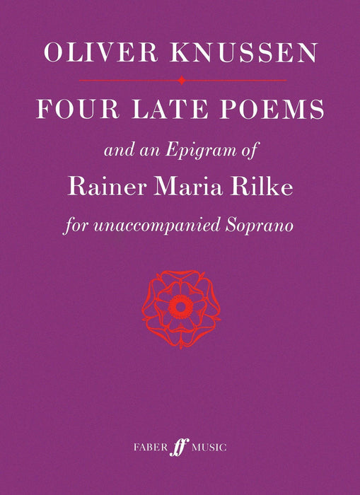 Four Late Poems and an Epigram of Rainer Maria Rilke 詠唱調 | 小雅音樂 Hsiaoya Music
