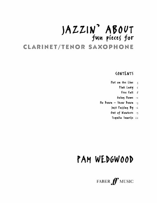 Jazzin' About (Clarinet/Tenor Sax) Fun Pieces for Clarinet 豎笛 小品 豎笛 | 小雅音樂 Hsiaoya Music