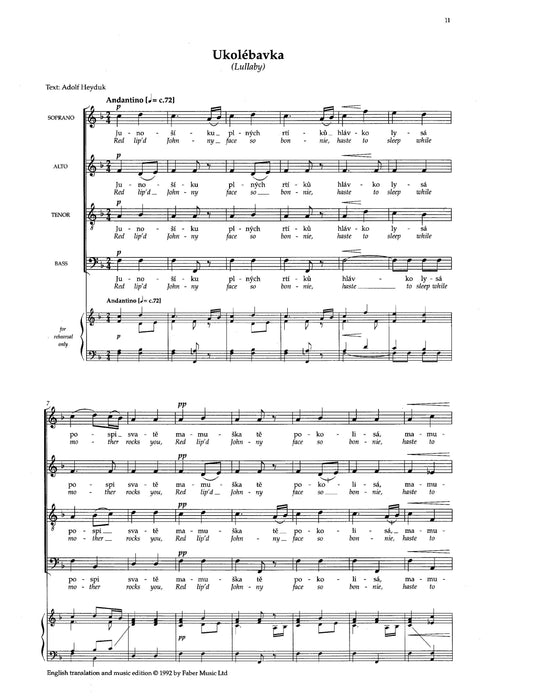 Four Choruses 德弗札克 合唱 | 小雅音樂 Hsiaoya Music