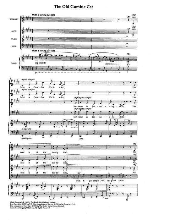 Memory & other choruses from Cats 合唱 | 小雅音樂 Hsiaoya Music