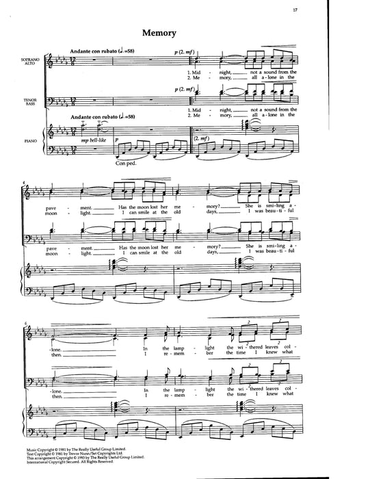 Memory & other choruses from Cats 合唱 | 小雅音樂 Hsiaoya Music