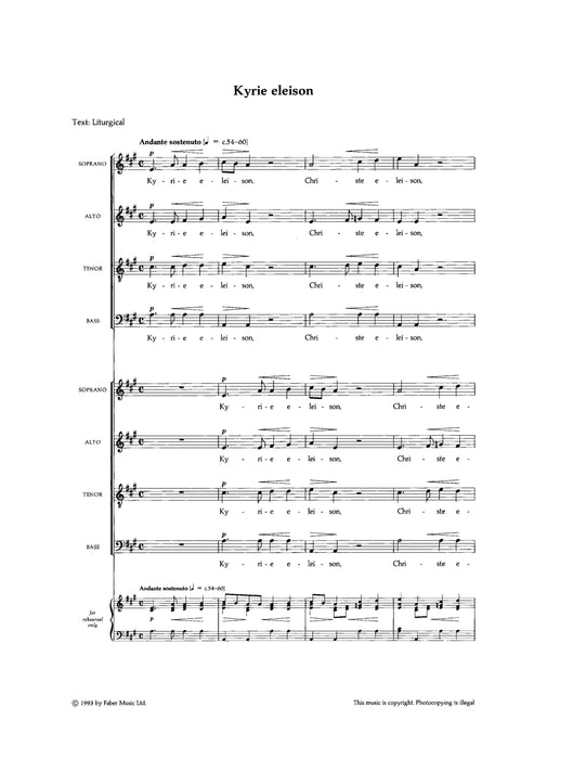 Four Sacred Partsongs | 小雅音樂 Hsiaoya Music