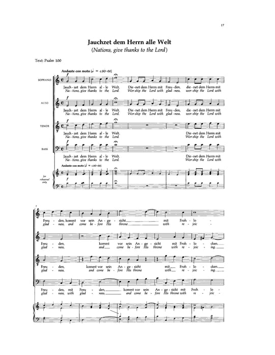 Four Sacred Partsongs | 小雅音樂 Hsiaoya Music