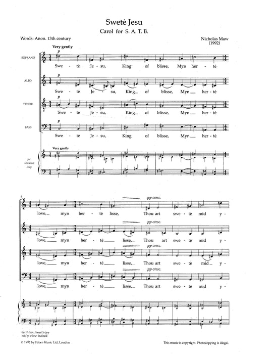 Swete Jesu 莫,尼可拉斯 | 小雅音樂 Hsiaoya Music