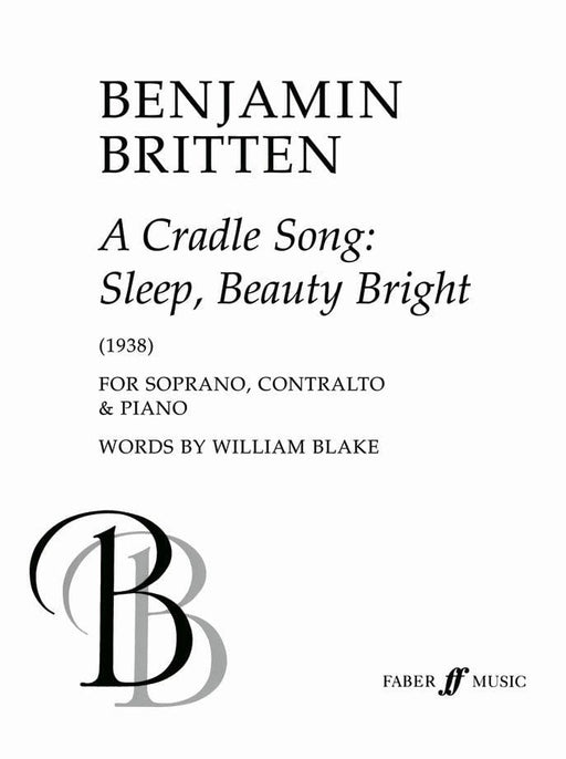 A Cradle Song Sleep, Beauty Bright 布瑞頓 搖籃曲 | 小雅音樂 Hsiaoya Music