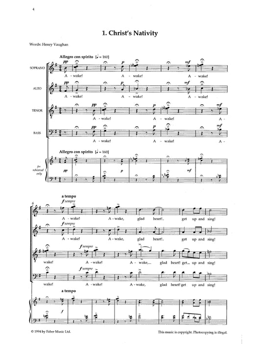 Christ's Nativity 布瑞頓 | 小雅音樂 Hsiaoya Music