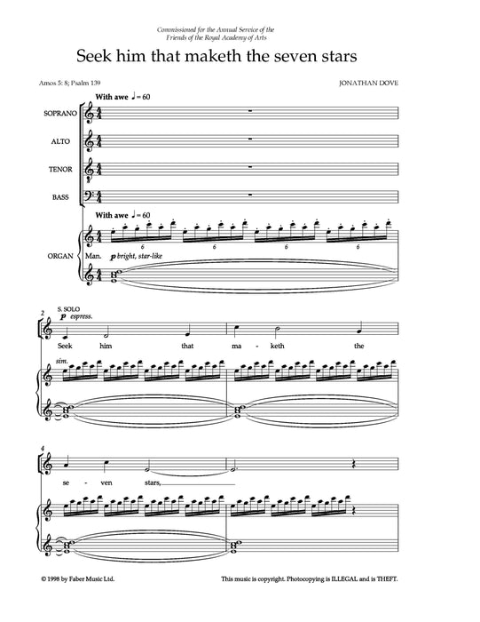 Seek Him That Maketh | 小雅音樂 Hsiaoya Music