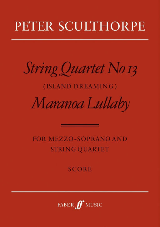 String Quartet No. 13/Maranoa 弦樂四重奏 | 小雅音樂 Hsiaoya Music