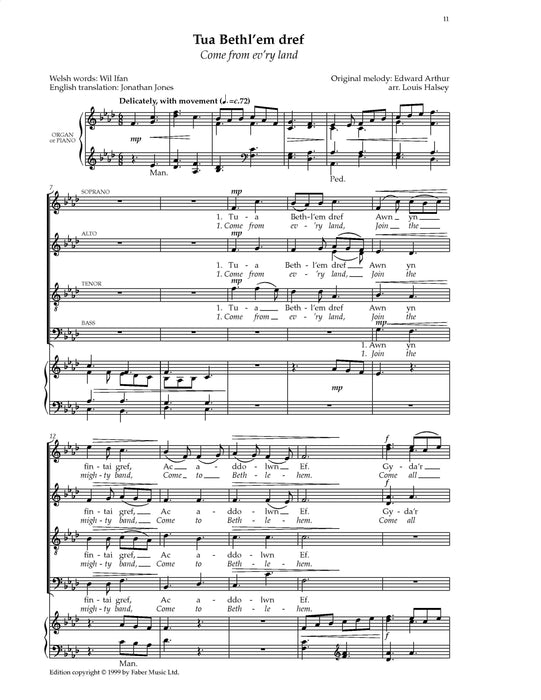 Five Welsh Carols 耶誕頌歌 | 小雅音樂 Hsiaoya Music