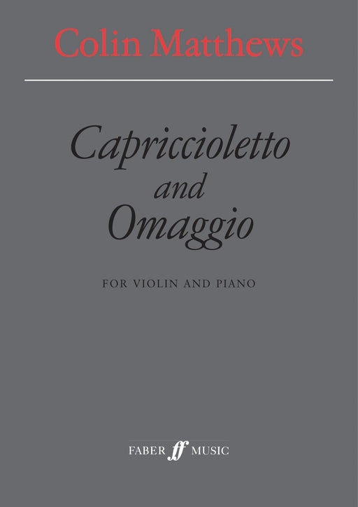 Capriccioletto and Omaggio 隨想曲 | 小雅音樂 Hsiaoya Music