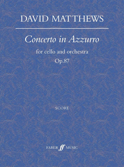Concerto in Azzurro 馬修斯大衛 協奏曲 | 小雅音樂 Hsiaoya Music